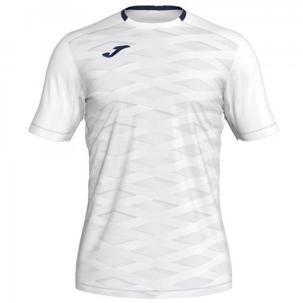  Pánské triko Joma Myskin Academy T-Shirt White S/S