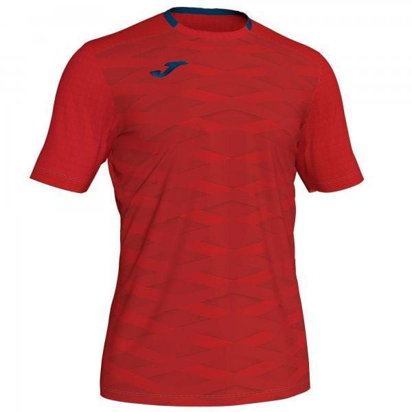  Pánské triko Joma Myskin Academy T-Shirt Red S/S