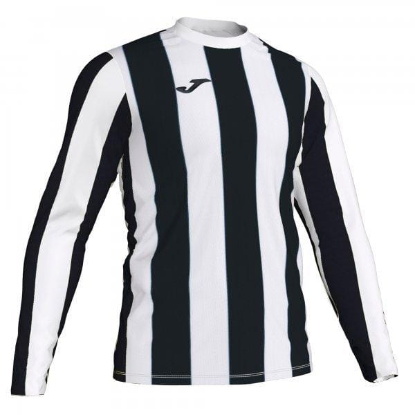  Herrenhemd Joma Inter T-Shirt White-Black L/S