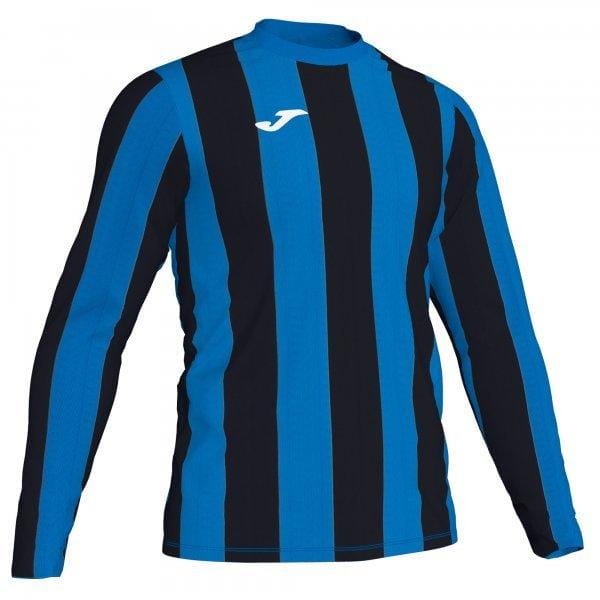  Pánske tričko Joma Inter T-Shirt Royal-Black L/S
