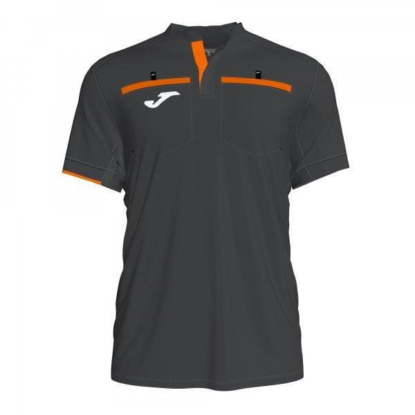  Pánské triko Joma Referee Short Sleeve T-Shirt Anthracite