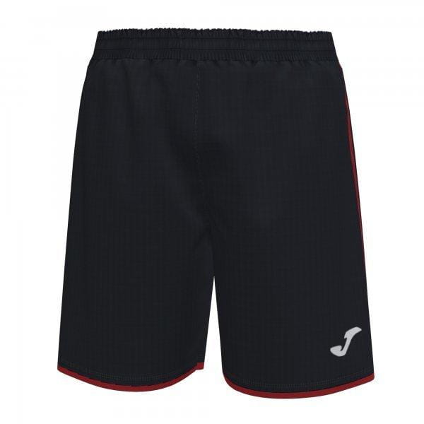  Pantaloncini da uomo Joma Liga Short Black-Red