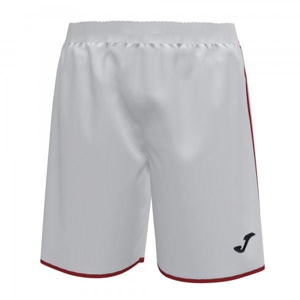  Shorts pour hommes Joma Liga Short White-Red