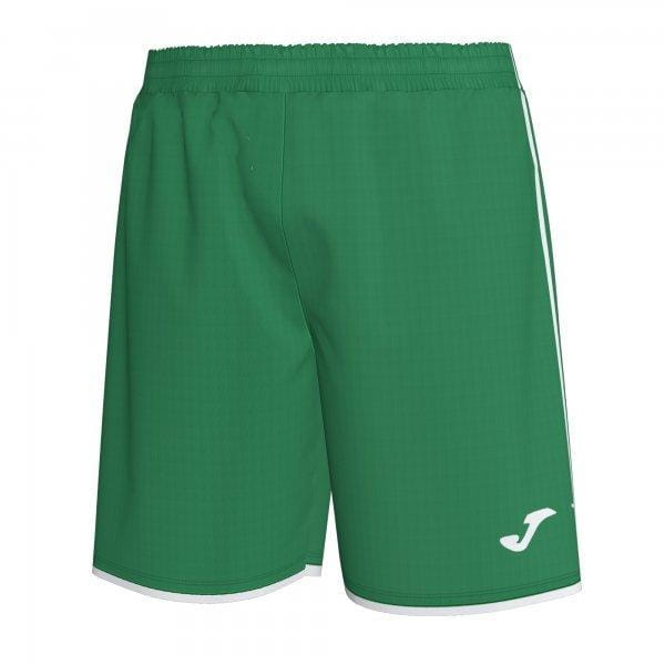  Pantaloncini da uomo Joma Liga Short Green-White
