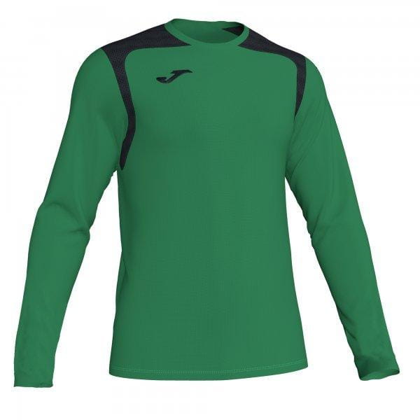  Herrenhemd Joma T-Shirt Championship V Green-Black L/S
