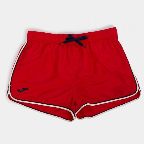  Pánske plavecké šortky Joma Arnao Swimsuit Short Red-Dark Navy