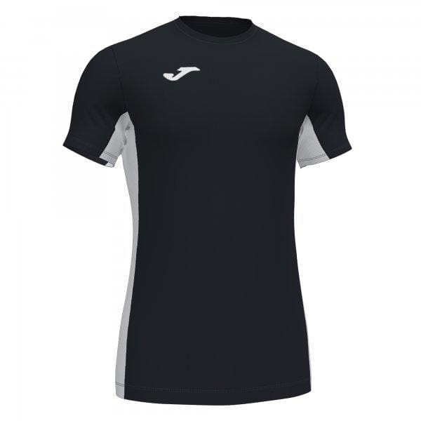  Pánske tričko Joma Superliga T-Shirt Black-White S/S