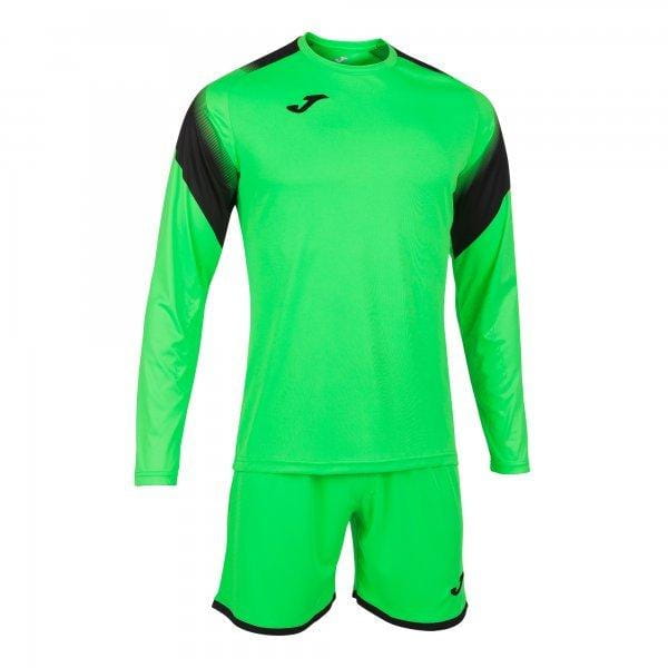 Zestaw bramkarzy dla chłopców Joma Zamora V Goalkeeper Set Fluor Green L/S
