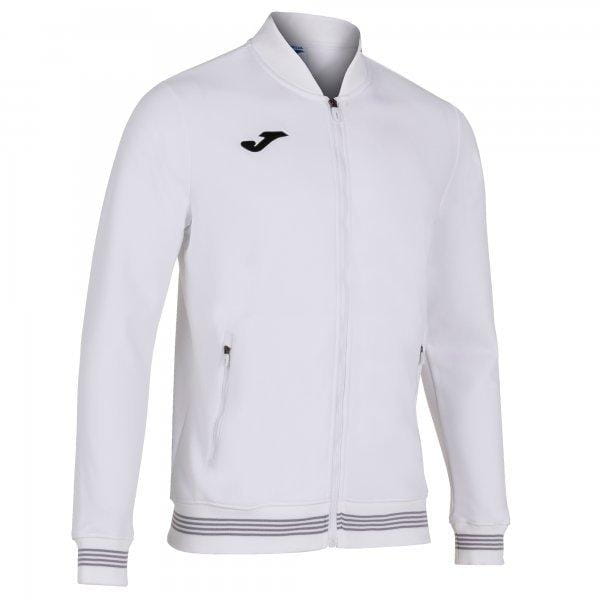  Jachetă sport pentru bărbați Joma Campus III Jacket White