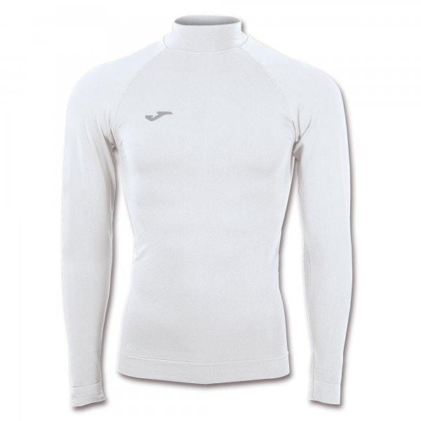  Unisexové funkční triko Joma Brama Classic Seamless T-Shirt White L/S
