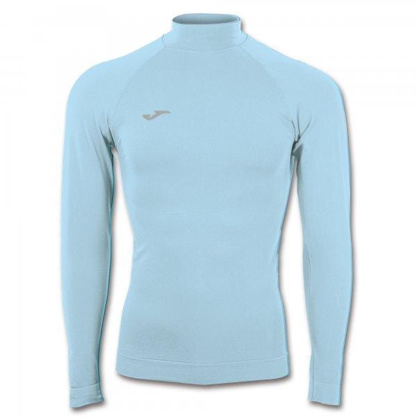  Unisex functioneel shirt Joma Brama Classic Seamless T-Shirt Sky Blue L/S