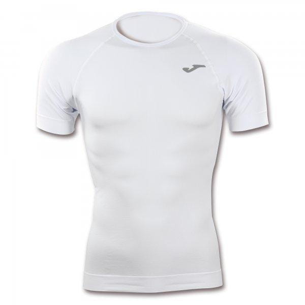 Pánske športové tričko Joma Brama Classic Seamless T-Shirt White S/S