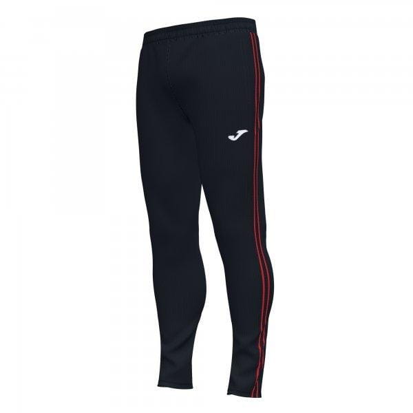  Pánske nohavice Joma Classic Long Pants Black-Red
