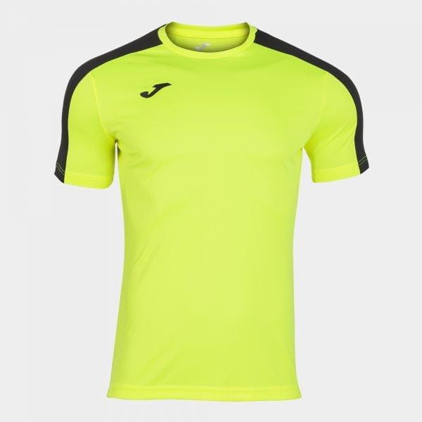  Pánské triko Joma Academy T-Shirt Fluor Yellow-Black S/S