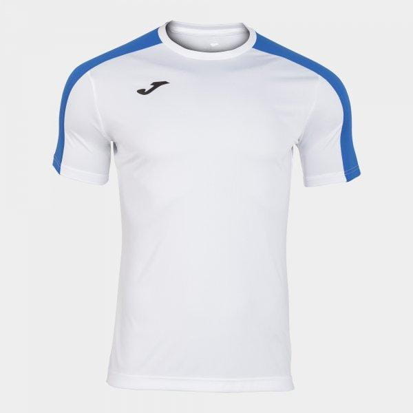  Koszula męska Joma Academy T-Shirt White-Royal S/S