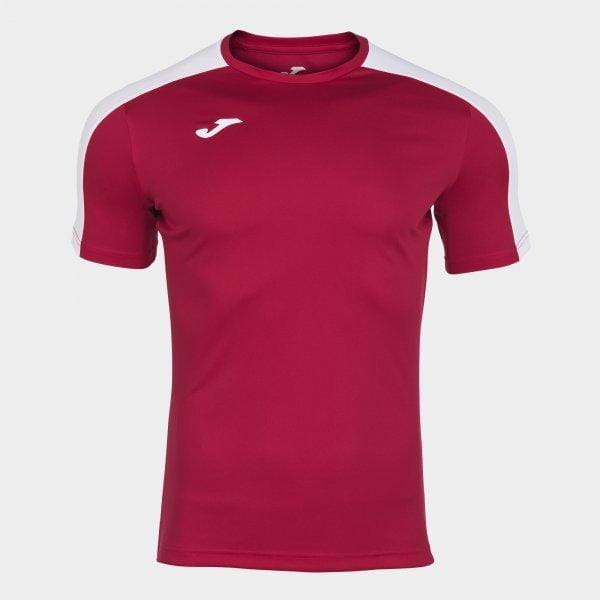  Pánske tričko Joma Academy T-Shirt Red-White S/S