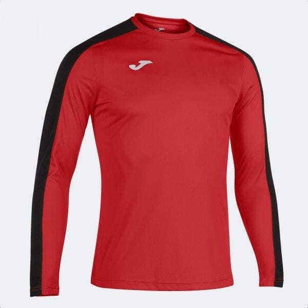  Herrenhemd Joma Academy Long Sleeve T-Shirt Red Black