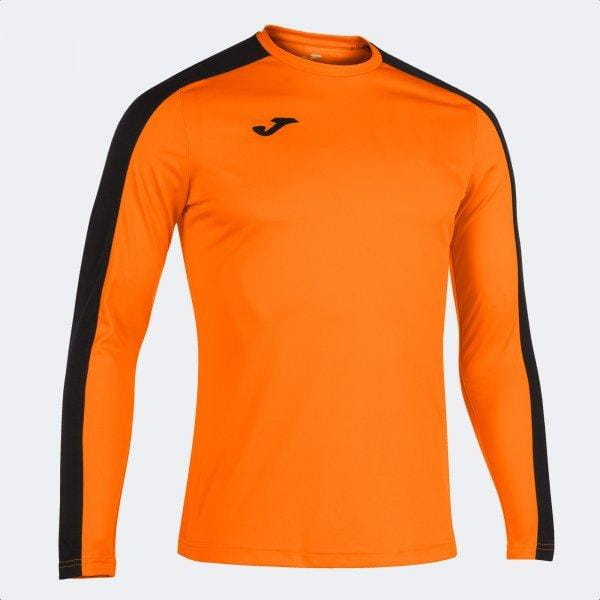  Pánské triko Joma Academy T-Shirt Orange-Black L/S