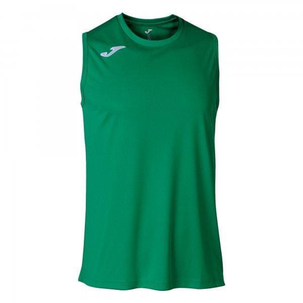  Fiú tank top Joma Combi Basket T-Shirt Green Sleeveless