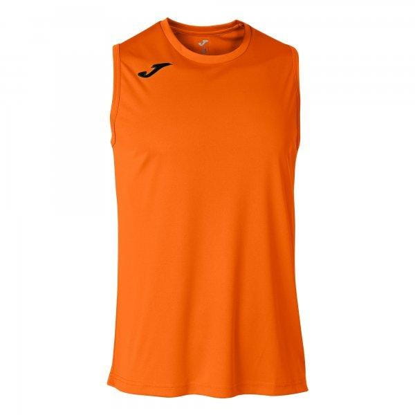  Męska koszulka typu tank top Joma Combi Basket T-Shirt Orange Sleeveless