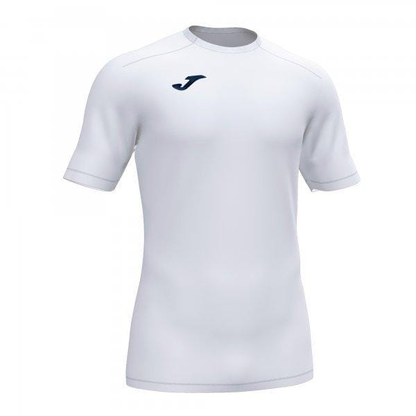  Herrenhemd Joma Strong Short Sleeve T-Shirt White