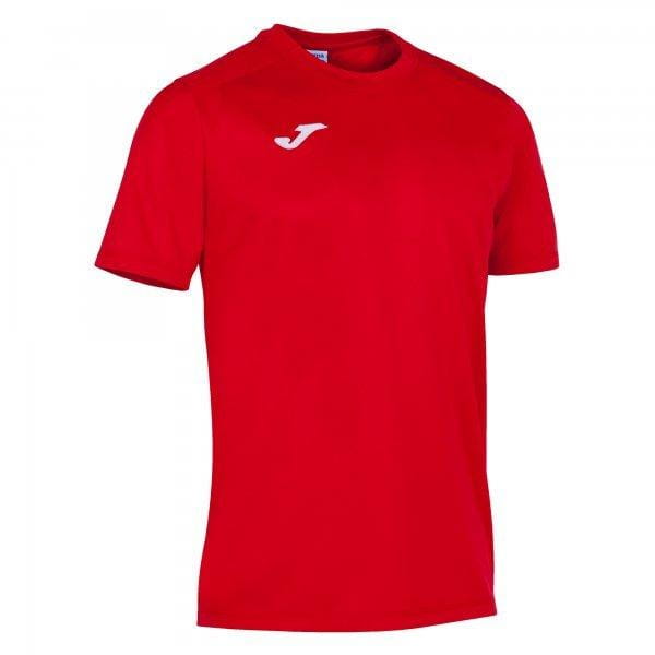  Herrenhemd Joma Strong Short Sleeve T-Shirt Red