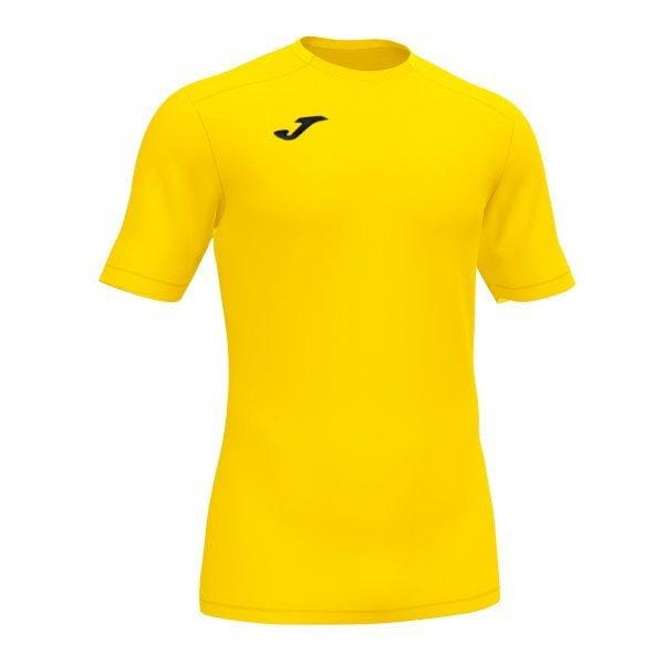  Herrenhemd Joma Strong Short Sleeve T-Shirt Yellow