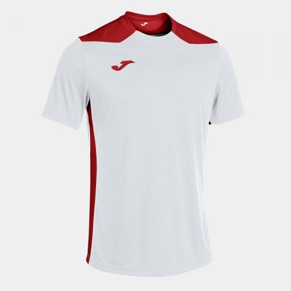  Pánské triko Joma Championship VI Short Sleeve T-Shirt White Red