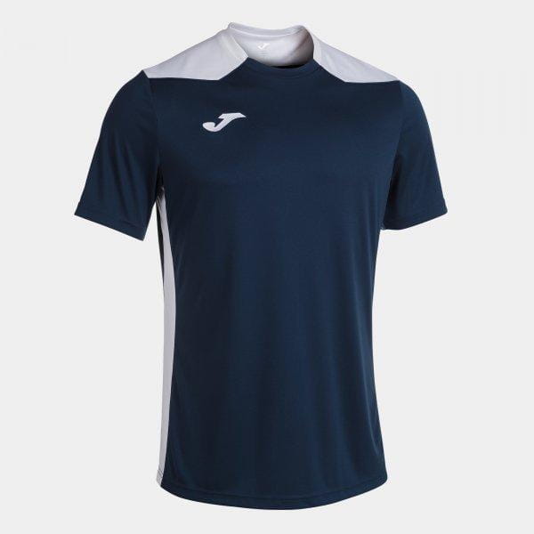  Herrenhemd Joma Championship VI Short Sleeve T-Shirt Navy White