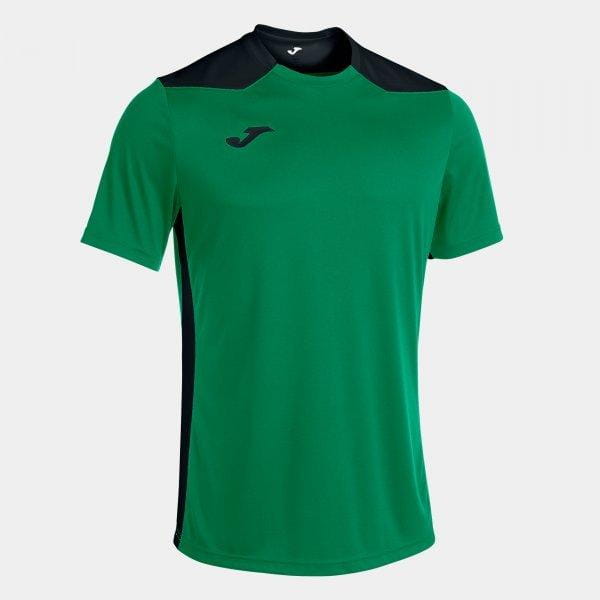  Pánske tričko Joma Championship VI Short Sleeve T-Shirt Green Black
