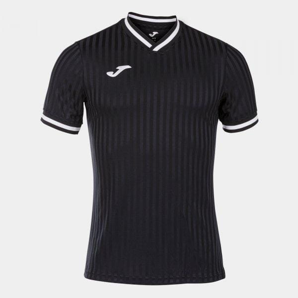  Pánske tričko Joma Toletum III Short Sleeve T-Shirt Black