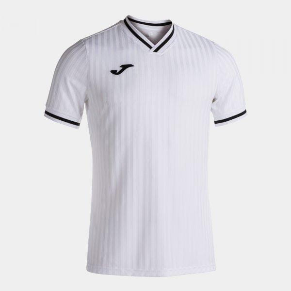  Herrenhemd Joma Toletum III Short Sleeve T-Shirt White