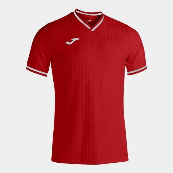  Pánské triko Joma Toletum III Short Sleeve T-Shirt Red