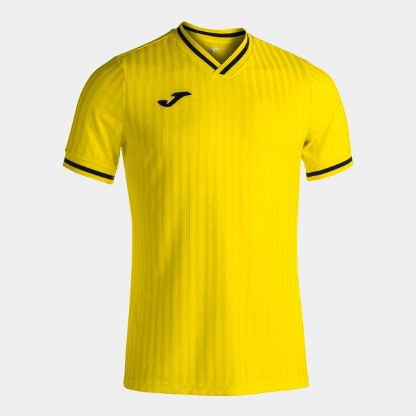  Herrenhemd Joma Toletum III Short Sleeve T-Shirt Yellow