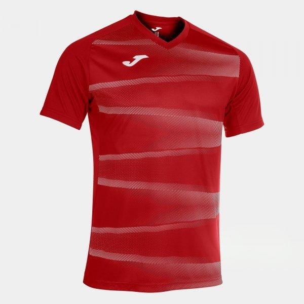  Herrenhemd Joma Grafity II Short Sleeve T-Shirt Red