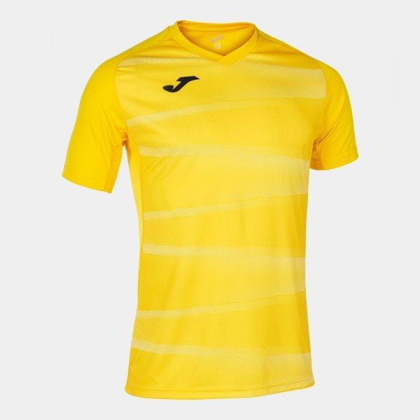  Herrenhemd Joma Grafity II Short Sleeve T-Shirt Yellow