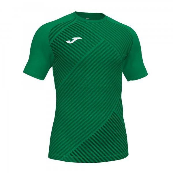  Pánské triko Joma Haka II Short Sleeve T-Shirt Green
