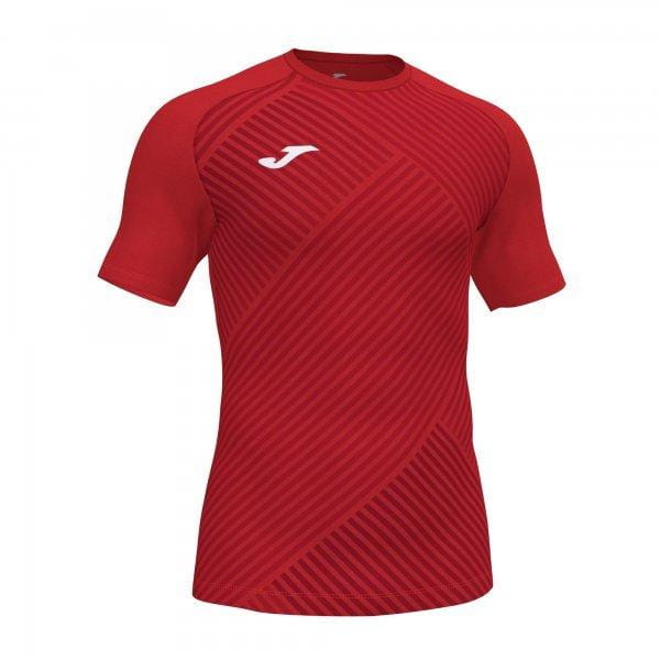  Herrenhemd Joma Haka II Short Sleeve T-Shirt Red