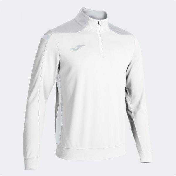  Pánska mikina Joma Championship VI Sweatshirt White Gray
