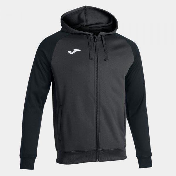  Sweat-shirt pour homme Joma Academy IV Zip-Up Hoodie Anthracite Black