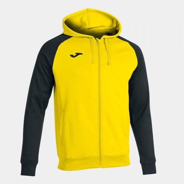  Sweat-shirt pour homme Joma Academy IV Zip-Up Hoodie Yellow Black