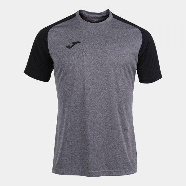  Koszula męska Joma Academy IV Short Sleeve T-Shirt Melange Gray Black