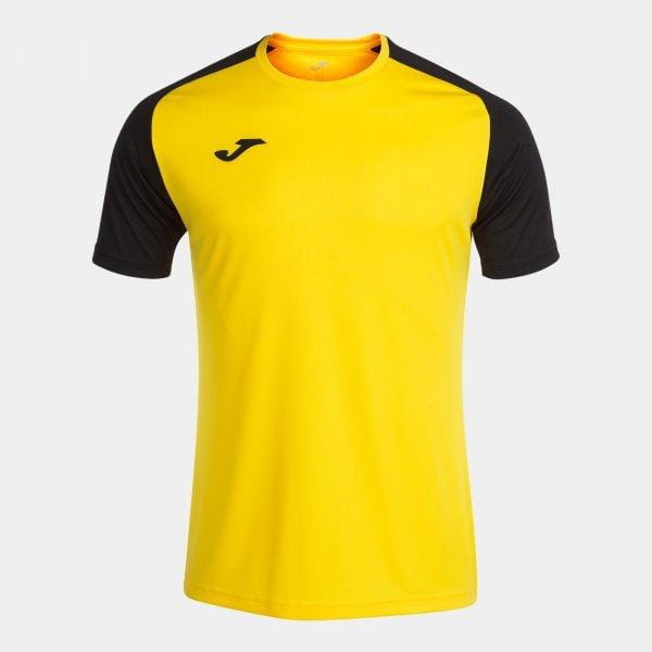  Cămașă pentru bărbați Joma Academy IV Short Sleeve T-Shirt Yellow Black