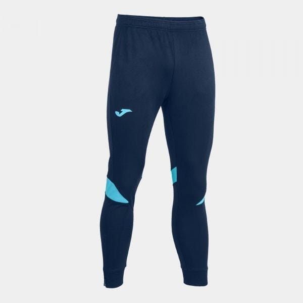  Pantalons pour hommes Joma Championship VI Long Pants Navy Fluor Turquoise