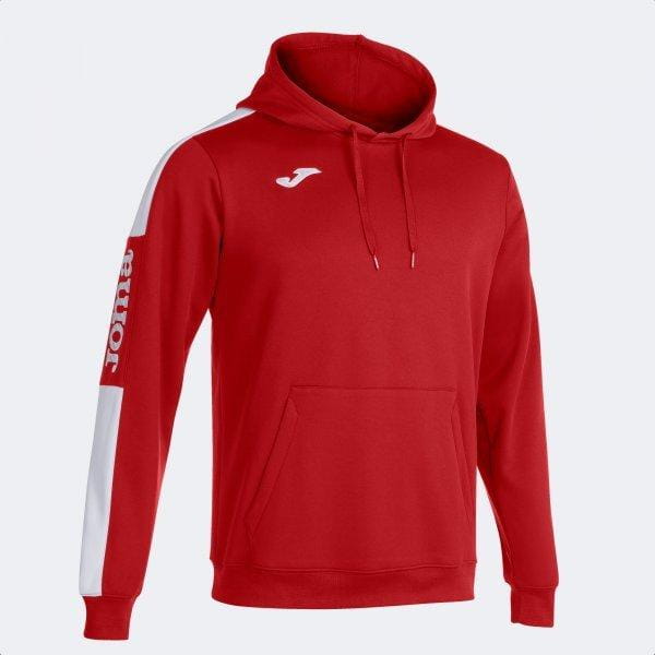  Sweat-shirt pour homme Joma Championship IV Hoodie Red White