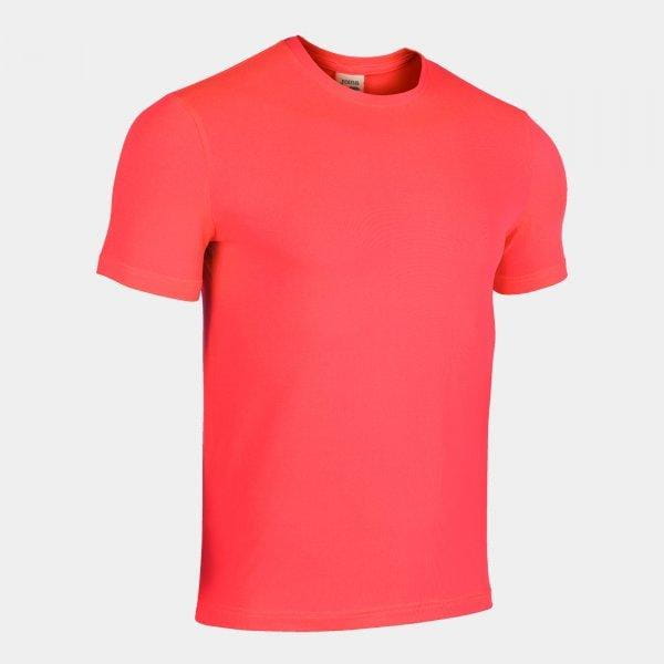 Pánske tričko Joma Indoor Gym Short Sleeve T-Shirt Fluor Coral