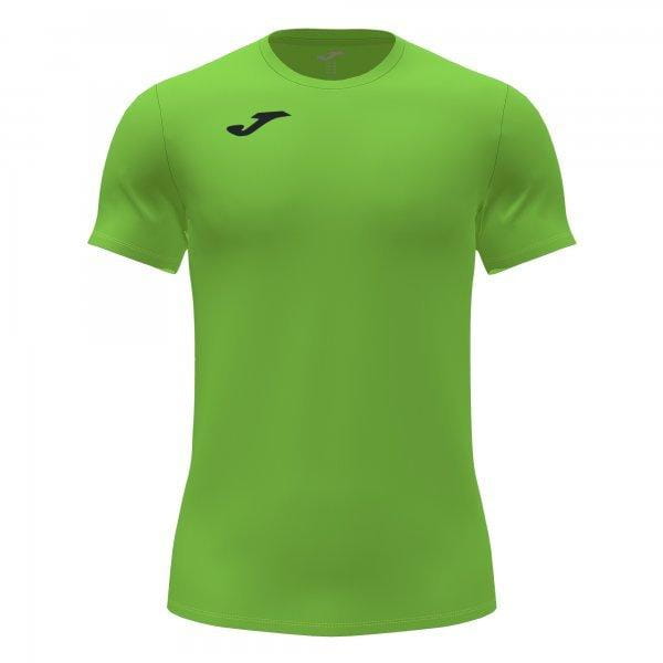  Pánské triko Joma Record II Short Sleeve T-Shirt Fluor Green