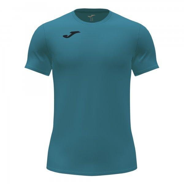  Pánské triko Joma Record II Short Sleeve T-Shirt Turquoise
