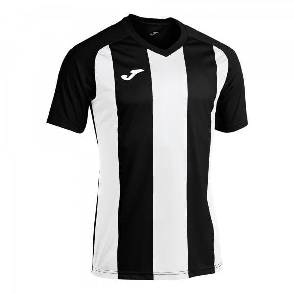  Pánske tričko Joma Pisa II Short Sleeve T-Shirt Black White