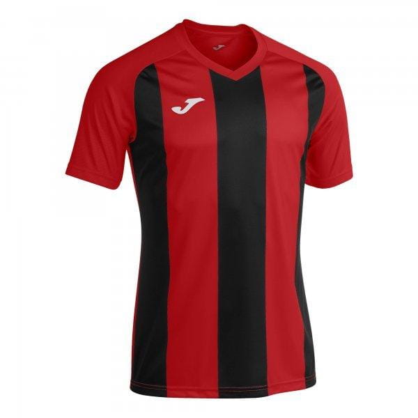  Pánske tričko Joma Pisa II Short Sleeve T-Shirt Red Black